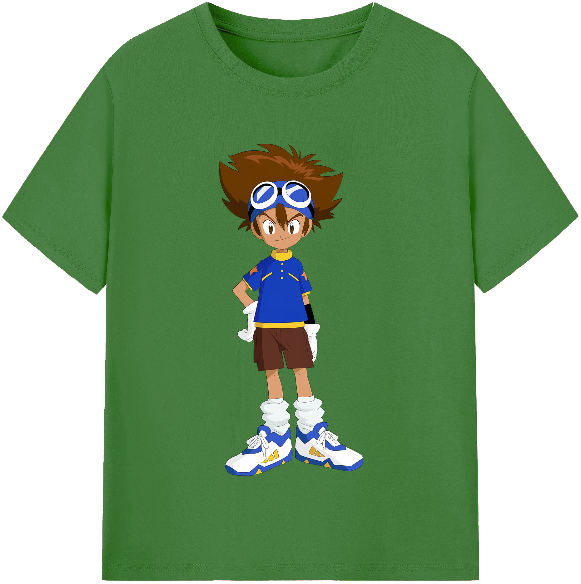 （画像用） Digimon デジタルモンスター/デジモン レディースカジュアルプリントTシャツ（綿100％）